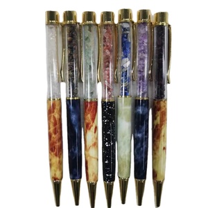 ปากกาลูกลื่นเพชรคริสตัลพลาสติกแบบกำหนดเองได้ - Product Image 1