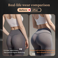 OEM/ODM Culotte gainante taille haute pour femme, rehausseur de hanches et liftant de fesses, en dentelle, rembourrée en silicone, respirante