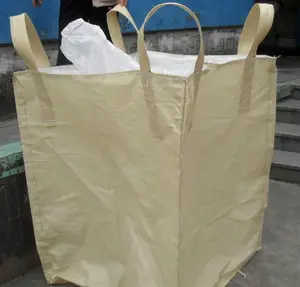 FIBC 2 Ton Bag For Sale Large Industrial Plastic Jumbo Bag Custom Packing Big Sack 2000KG Bulk Jambo Bag Discharger