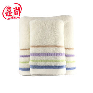 Xinshang Pure Cotton <b>Bath</b> Towel 70x140cm Striped Home Use Towels - Product Image 3