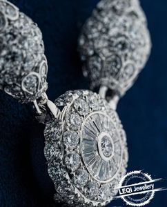 Collar con Colgante de Cruz de Diamantes Completos LEQI - Collar de Diamantes Cultivados en Laboratorio con Corte Múltiple en Oro de 18K (Colección de Joyería de Lujo Faith) - Product Image 6