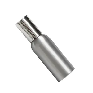 30ml 50ml 100ml 250ml 500ml 실버 안개 스프레이 헤드 병 atomizer 알루미늄 병 디스펜서 알코올 분무기 병