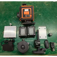 Ensemble de niveleurs laser auto-nivelants, kit combiné d'outils électriques rechargeables, niveau laser 16 lignes IP20 avec batterie Li-ion