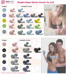 High Quality Adjustable 10kg Iron Dumbbells Non-Slip Neoprene <strong>Hand</strong> Grip Custom Logo For Weightlifting And Exercise - Product Image 6