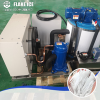 Enfriador de agua YINUO, solución de sistema de refrigeración de hielo listo para mezclar hormigón, máquina para hacer hielo en escamas para empresa de dosificación prefabricada