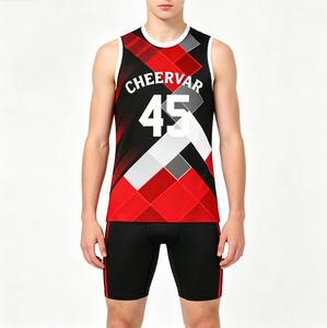 Maillot de football 7v7 sans manches confortable pour jeunes, uniforme de football 7 sur 7 - Product Image 2