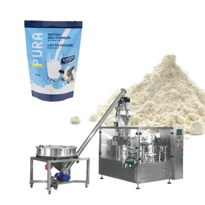Factory Price Premade Bag Equipment Multi-Function Milk Coffee Spice Dry Fruit Powder Packing Machine