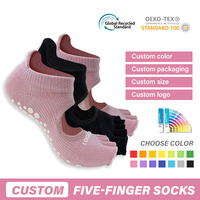 Nouveauté - Chaussettes de sport en silicone sur mesure, antidérapantes et confortables, chaussettes de Pilates pour toutes les saisons