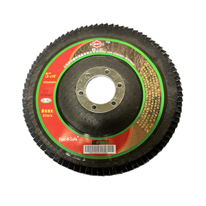 In Stock Blue Brown Corundum 125 Flap <strong>Disc</strong> 60# - Stainless Steel Safe Abrasive Wheel for Weld Grinding &amp; Deburring - Product Image 5