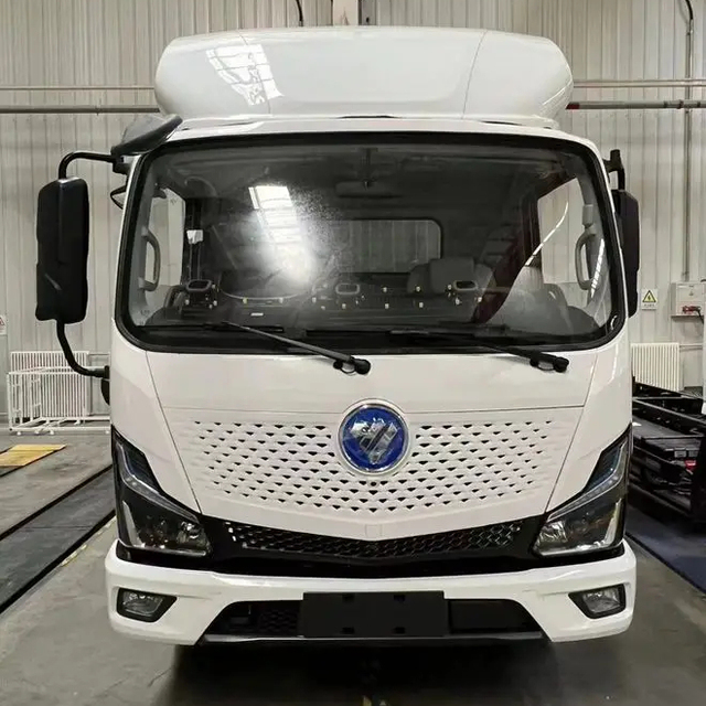 FOTON  4x2 5 Ton  ELECTRIC CARGO TRUCK 86kWh Box Cargo Truck for Sale