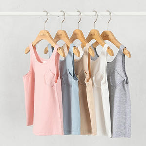 ผู้ผลิตเสื้อยืดเด็กแขนกุดแบบเรียบสำหรับฤดูร้อนในจีน - Product Image 1