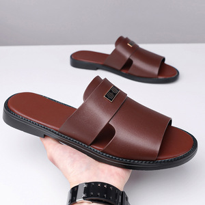 <span class=keywords><strong>Sandali</strong></span> Estivi da <span class=keywords><strong>Uomo</strong></span> Nuovi con Punta Aperta, Slip-On da Spiaggia, Alla <span class=keywords><strong>Moda</strong></span>, Piatti, Leggeri, Casual, Traspiranti, per Guida, Tinta Unita - Product Image 2