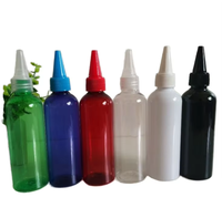 Flacons applicateurs personnalisés pour emballages cosmétiques, pour huile de croissance capillaire, 4 oz (120 ml), flacon distributeur vide, flacon d'huile capillaire de 100 ml avec bouchon
