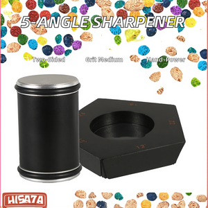 <span class=keywords><strong>Afilador</strong></span> de Cuchillos Giratorio de 5 Ángulos, Color Negro, 1215, 17, 20, 25 Grados, Soporte Magnético, Venta Directa de Fábrica, Color Madera - Product Image 2