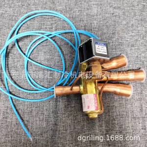 วาล์วควบคุมทิศทาง 4 ทาง Dun'an รุ่น DSF-11B-1106 ทองแดง สำหรับงานทำความเย็น ใช้กับคอยล์ - Product Image 4
