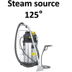 Machine de nettoyage de tapis à vide DT-40, manuelle, nouvelle, avec procédé de nettoyage à l'eau chaude, 220V, pour l'extraction de tapis et de meubles - Product Image 2