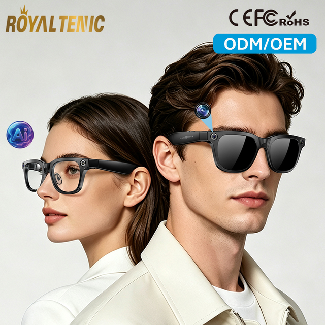 W660 Smart Glasses with 2000W Camera Video Recording 4K/60Fps and Ai WIFI Sunglasses GPT AI Translation Smart Glasses 2026