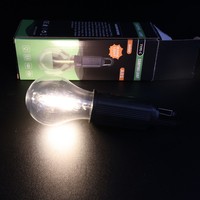 Lampe de camping LED rechargeable solaire, type C portable, lampe de tente suspendue, lumière chaude
