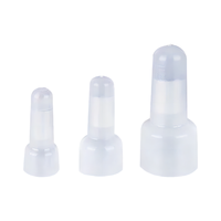 Embouts de câble électriques étanches en nylon blanc à extrémité fermée pour usage électrique, 12-10 AWG 16-14 1/2/5, connecteurs de câble