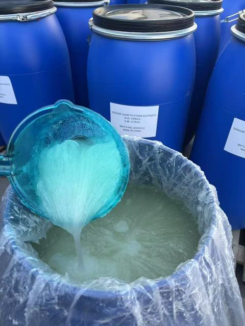 SLES 70% Surfactant for Household & Industrial Cleaners