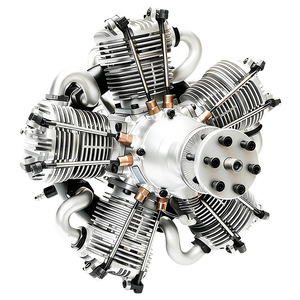 <span class=keywords><strong>Moteur</strong></span> à essence NGH GF150R5, quatre temps, 150 cm³, cinq cylindres, <span class=keywords><strong>moteur</strong></span> en forme d'étoile pour avion <span class=keywords><strong>RC</strong></span>, modèle d'avion à voilure fixe - Product Image 3