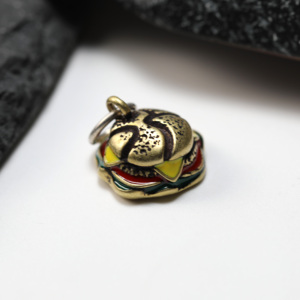 S925 plata esterlina James Avery exquisito esmalte amor sandía encanto colgante - Product Image 5