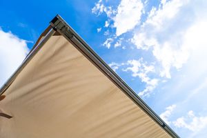 Camping retráctil impermeable protección solar coche techo lateral toldo tienda autocaravana tela Oxford tiendas al aire libre para coche - Product Image 6