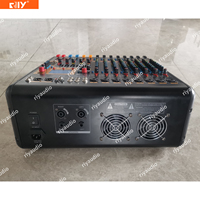 Série DMR avec Bluetooth, mixeur audio DSP 8/12/16 canaux, 128 DSP, 350W/600W*2CH, double égaliseur 9 bandes, prise en charge de la connexion USB avec ordinateur