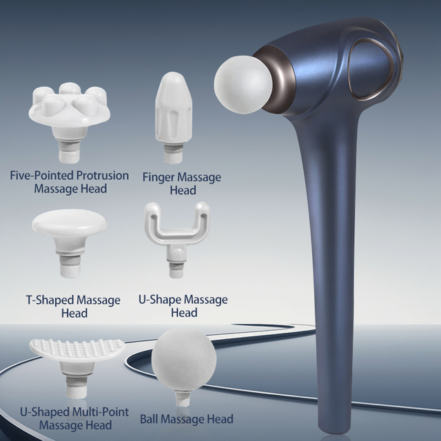 Electric Massage Gun, Deep Tissue Muscle Massager, Vibration Percussion Massager for Shoulder & Neck