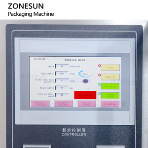 Zonesun ZS-FS240LS tự động mật ong sốt cà chua nước sốt dán nhỏ gói dọc hình thức điền niêm phong máy - Product Image 2
