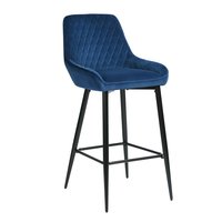 Vente en gros de chaises de Bar en cuir velours moderne de luxe pour petit déjeuner, chaises de comptoir hautes pour Restaurant de cuisine
