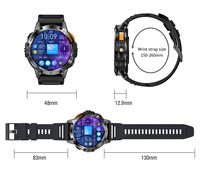 Reloj Inteligente Deportivo K65, Nuevo Modelo 2024, con Llamadas Bluetooth, Oxímetro, Resistente al Agua, Android, para Hombre, con Linterna, Superventas