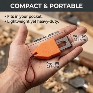Gancho de Anclaje Portátil con Logotipo Personalizado, Gancho de Cuerda para Fijación con una Sola Mano, Gancho para Línea de Tiza, para Carpintería, Renovación del Hogar y Proyectos de Construcción - Product Image 2