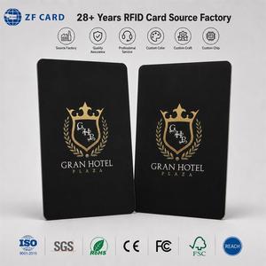 Tarjeta de Proximidad RFID de 125kHz, Chip Temic T5577, PVC Impreso, Tarjeta de Cerradura de Puerta de Hotel, Compatible con el Sistema <span class=keywords><strong>HUNE</strong></span> V20.0 - Product Image 1