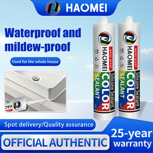 Toptan ISO9001 Sertifikalı Silikon Mastik Su Geçirmez Siyah/Beyaz/Gri Asetik Asit İnşaat Paketleme Ahşap İşleri için - Product Image 4