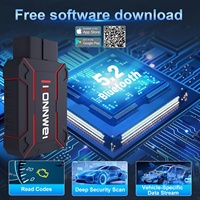 Escáner de Automóviles OBD2 Inalámbrico MAXOBD con Actualización Completa del Sistema, Lector de Códigos con Aplicación Móvil Gratuita
