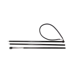 Lança de Pesca Submarina de Alumínio de 2m com 3 Seções, Ponta de Lança com 5 Dentes, Cabeça de Espinho Afiada, Lança Paralizante Matte Black para Iate e Barco - Product Image 4