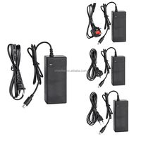 Chargeur Trottinette Électrique 42V 2A, Chargeur de Batterie au Lithium pour Trottinettes Xiaomi M365 1S Pro Pro2 ES2 ES4 E22 E25 F40 F20, Accessoires