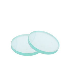 Vidrio de Borosilicato Templado, Vidrio de Visión Circular Plano Pulido de Alta Resistencia para Uso Industrial - Product Image 1