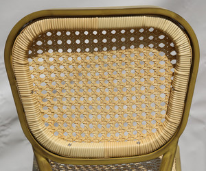 Muebles de ratán rústico de estilo europeo, silla de Metal de mimbre de bambú para restaurante - Product Image 6