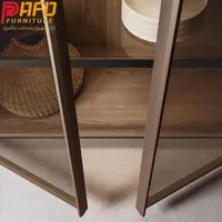 Armoires de cuisine modulaires personnalisées Refor RTA, comptoir haut de gamme en MDF et marbre, luxe léger, fabriqué en Chine pour usage domestique