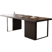 Bureau moderne simple en bois fumé pour la maison Bureau d'ordinateur de luxe léger de style italien Nouveau produit