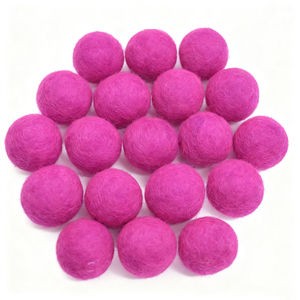 Palline <span class=keywords><strong>di</strong></span> Feltro <span class=keywords><strong>di</strong></span> Lana Premium 100% Naturali Fatte a Mano Decorazione Colorata per Albero <span class=keywords><strong>di</strong></span> <span class=keywords><strong>Natale</strong></span> Feste Fai-da-Te Accessori per Mobiletto Neonato - Product Image 5