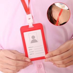 Cordón para Tarjetas de Identificación en Colores Pastel, Porta Tarjetas de Trabajo de Plástico, Porta Tarjetas de Autobús, Porta Tarjetas de Estudiante - Product Image 4