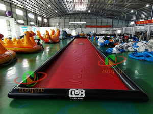 夏のインフレータブルウォーターフローティングラージサーフィン機器屋外固定サーフプール - Product Image 2