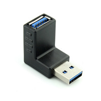 Großhandels winkel 90 Grad links rechts USB 3.0-Adapterbuchse Typ A Stecker-Buchse-Anschluss Gender-Anschluss USB-Wechsler-Stecker