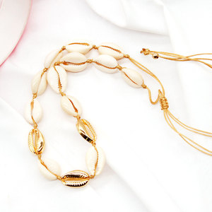 เครื่องประดับแนวยุโรปและอเมริกันแบบข้ามพรมแดนสร้อยคอแบบผูกเชือกแฮนด์เมดเครื่องประดับสำหรับผู้หญิง - Product Image 3