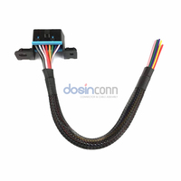 Connecteur femelle OBD2 16 broches vers câble OBD ouvert