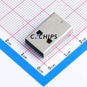 U-G-04WS-W-03 USB Connector SMD Connector ( Connector Type: Type-A )( Protocol Standard: USB 2.0 )( Gender: Male ) - Product Image 1