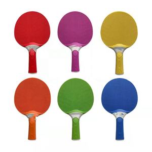 Raquettes de tennis de table imperméables personnalisées Raquette de tennis de table en plastique professionnelle Raquette de <span class=keywords><strong>ping</strong></span>-<span class=keywords><strong>pong</strong></span> Rakcet de tennis de table d'extérieur - Product Image 1